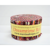 The Dreamtime Rolls of 40 red Australian Aboriginal Fabric strips (2.5" wide, 42" long) are composed of 20 different prints, two strips of each.