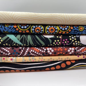Australian Aboriginal Fabric by the 1/2 pound