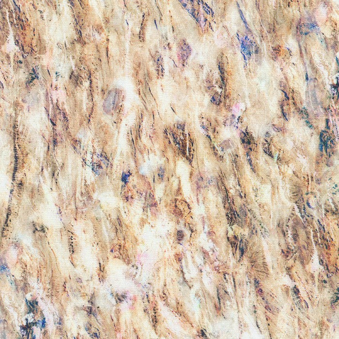 Earth Views -Flax   is a 100 % organic cotton fabric based on pictures that Dr. Karen Nyberg, Astronaut, Earth Ambassador, Artist, took while living on the International Space Station in 2013.