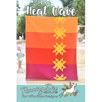 Heat Wave Quilt Pattern - Designed by Running Doe Quilts for Villa Rosa Designs