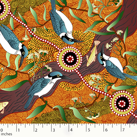 Kingfisher Camp by River Yellow - Designed by Nambooka