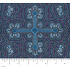 Special Buy -  Ladies Dancing at Ceremony Purple Australian Aboriginal Fabric by Margaret Wallace