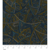 This deeply emotional representation of lost cultural connections in muted shades of blue, turquoise, gold and white is an excellent Australian Aboriginal Fabric.