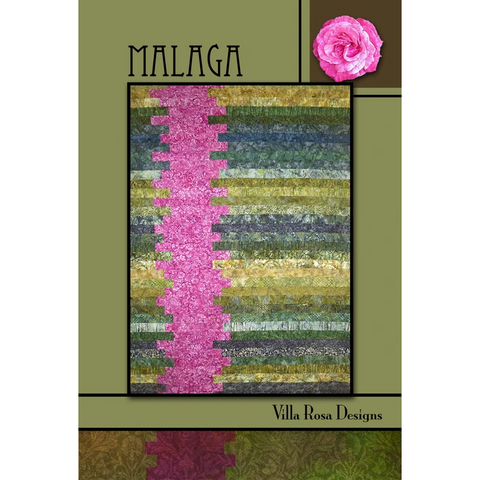 Malaga Quilt Pattern, designed by Pat Fryer for Villa Rosa Designs