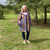 The NYLA Jacket (think New York, Los Angeles) was designed to showcase indigenous prints, and we took the idea and ran with it: Made from Australian Aboriginal fabrics by M&S Textiles it is the ideal jacket for those slightly cool autumn and spring days.