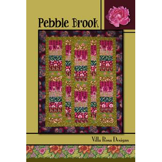 Pebble Brook Quilt Pattern - Designed by Pat Fryer for Villa Rosa Designs