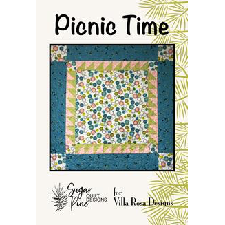 Picnic Time Quilt Pattern - Designed by Sugar Pine Quilt Designs for Villa Rosa Designs