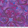  Popular Bush Tucker purple is a 100 % soft cotton fabric designed by the indigenous Australian artist Brenda Dixon, depicting deep magenta colored bush tucker (tucker is an Australian word for food) on a vivid background in pinks, purples and teal. 