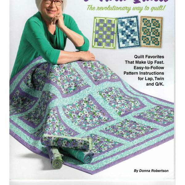 It's a Snap Quilt kit with Pretty Darn Quick Quilt Pattern Book