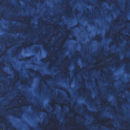100 % cotton high thread count Patina fabric was dyed by talented artisans to achieve this striking shade of marine blue