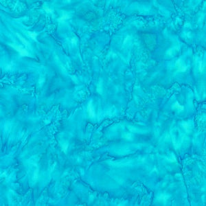 100 % cotton high thread count Patina fabric was dyed by talented artisans to achieve this beautiful color of sea glass