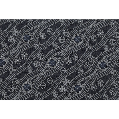 Stars in the Sky Black Australian Aboriginal fabric by Geraldine Riley