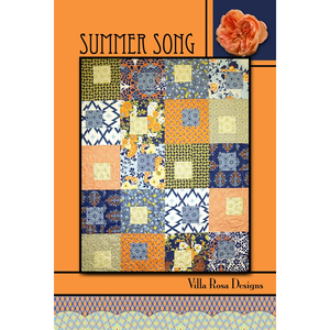 Summer Song Quilt Pattern, designed by Pat Fryer for Villa Rosa Designs