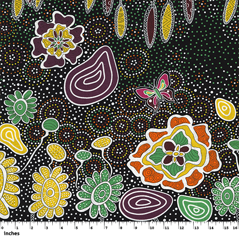 Summertime Rainforest Black - Designed by Heather Kennedy