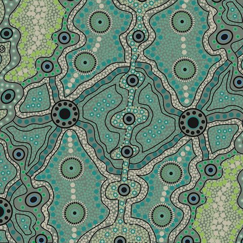 Yalke Green - Designed by June Smith