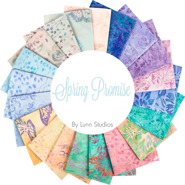 Spring Promise Artisan Batiks by Lunn Studio - Complete Collection 20 Fat Quarters 100 % cotton